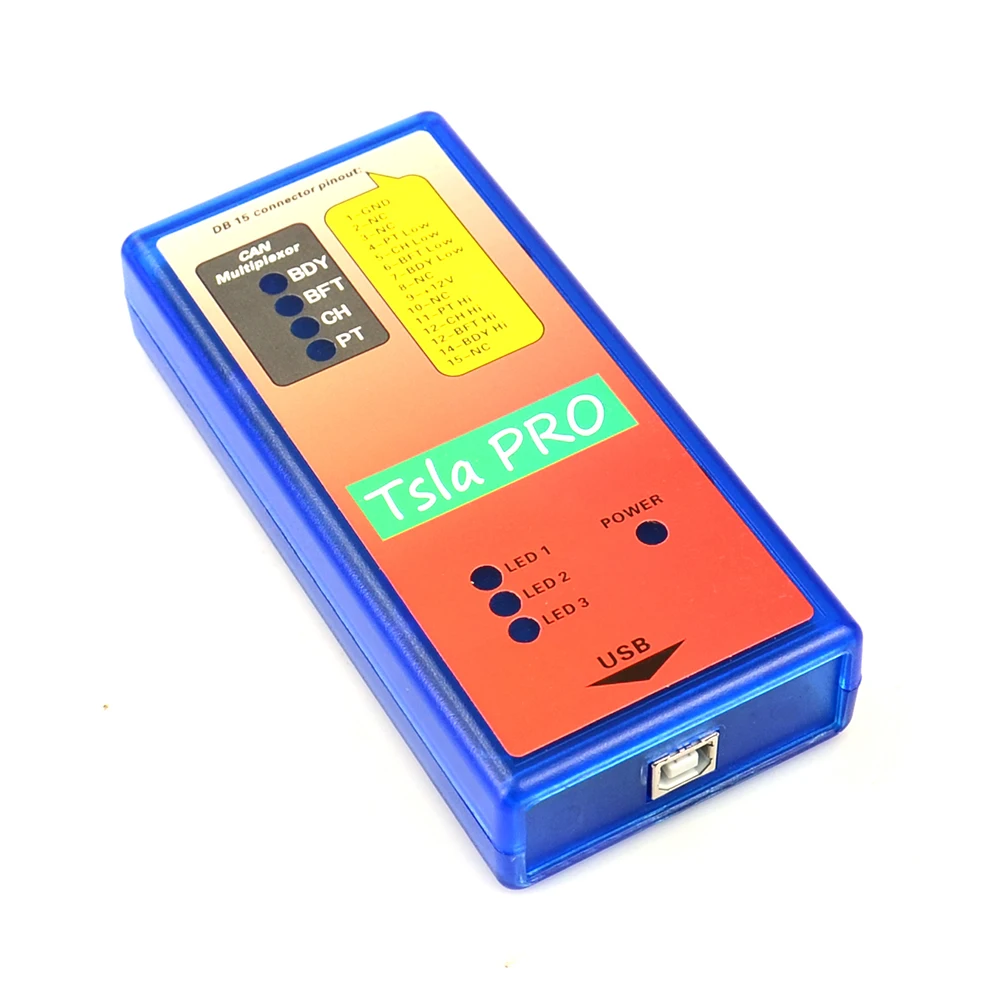 Tsla PRO Scanner Diagnostic and Programming Tool for TESLA S, X, 3 view 4