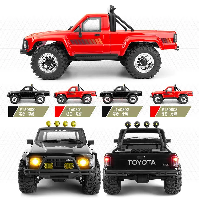 Hpi Venture Afstandsbediening Geborsteld/Borstelloos Simulatie 1/18 Hilux Sr5 4wd Off Road Klimvoertuig Kinderen Speelgoed Cadeau