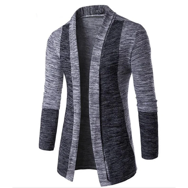 

2024 Spring Men Casual Fashion Cardigan Sweater Homme Solid Color Knitting Coat Hombre Top Male All-match Outwear Men's Clothing