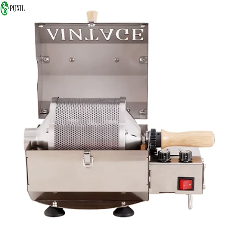 AS1-S400T electric coffee roaster, household heavy-duty stainless steel drum heat-resistant roaster