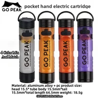 GOPEAK Pocket Mini Flashlight Outdoor Key Clip Cap Ambient Led Long Endurance Disaster Relief Emergency 5050 Small Light 4