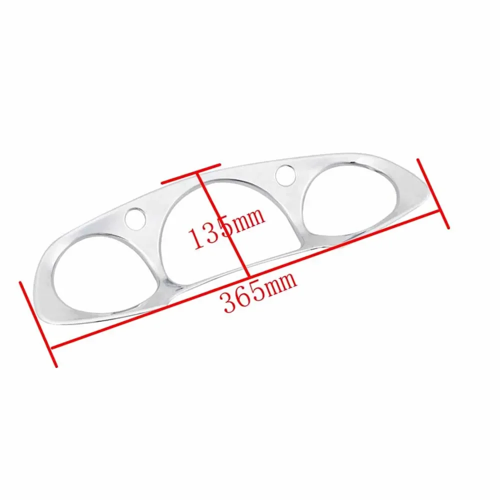 For Honda Goldwing GL1800 Motorcycle Instrument Panel Accent Cover Chrome Trim Decoration GL 1800 2001 2002 2003 2004 2005
