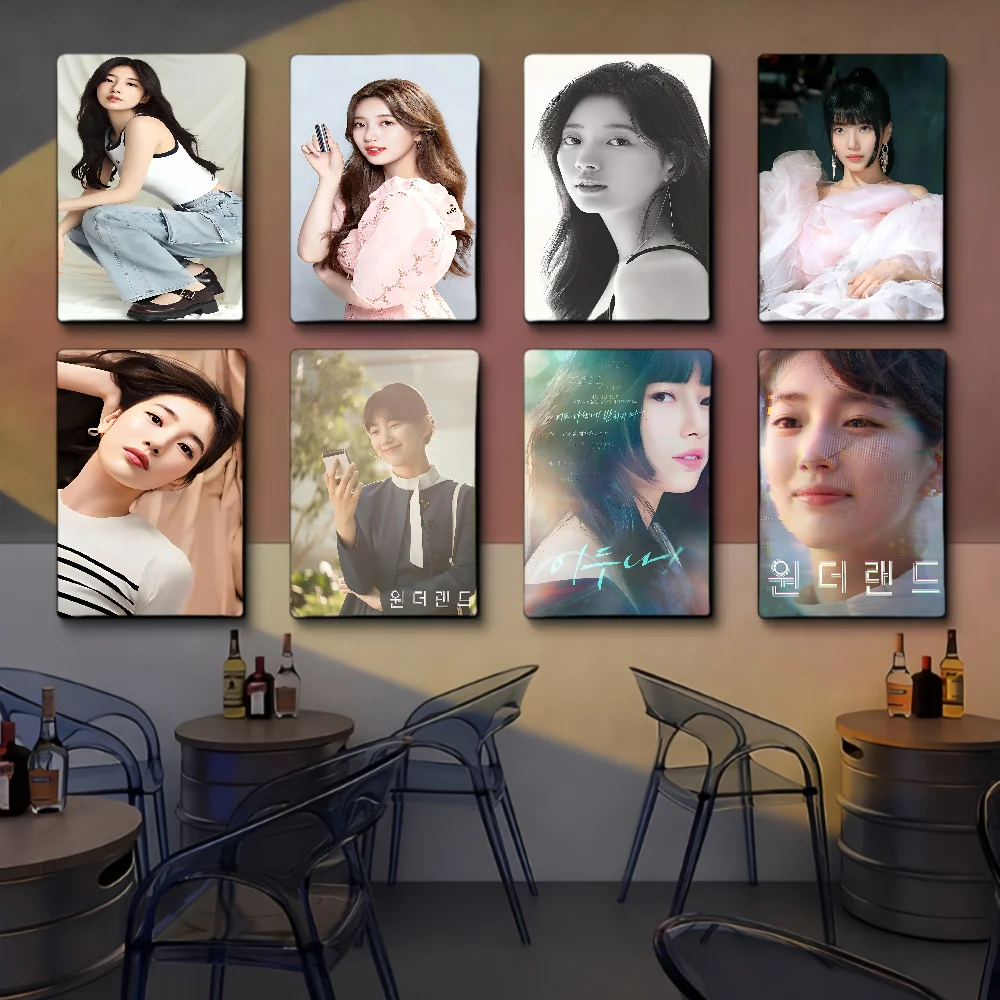 Bae Suzy DIY Sticky Poster Waterproof Paper Sticker Coffee House Bar Home Decor