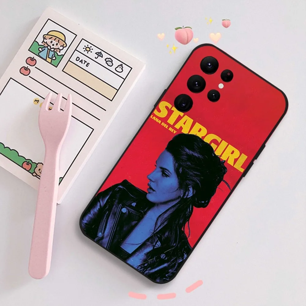 L-Lana D-Del R-Rey Singer Phone Case  Samsung S series s20 s21 s22 s23 s24 FE Plus Ultra TPU Soft to Skin-friendly case