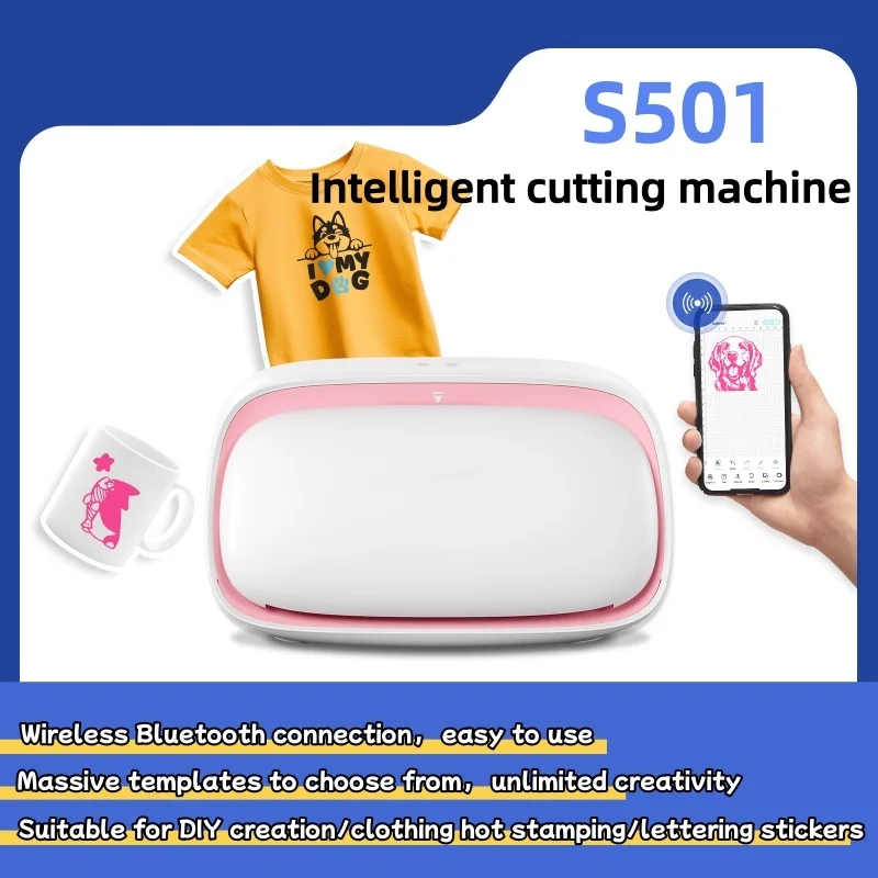 Label engraving machine household mini card paper die-cutting hand hot stamping self-adhesive sticker cutting machine
