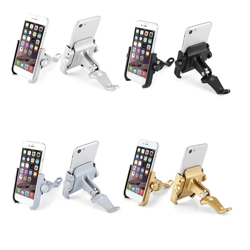 

Motorcycle Rearview Mirror Mount Holder Stand for Phone 4-6.6 Inch