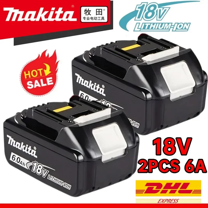 

Makita Latest Upgraded BL1860 Rechargeable Battery 18V 6Ah Lithium for Makita 18V Battery BL1850 BL1830 BL1840 BL1860B LXT 400
