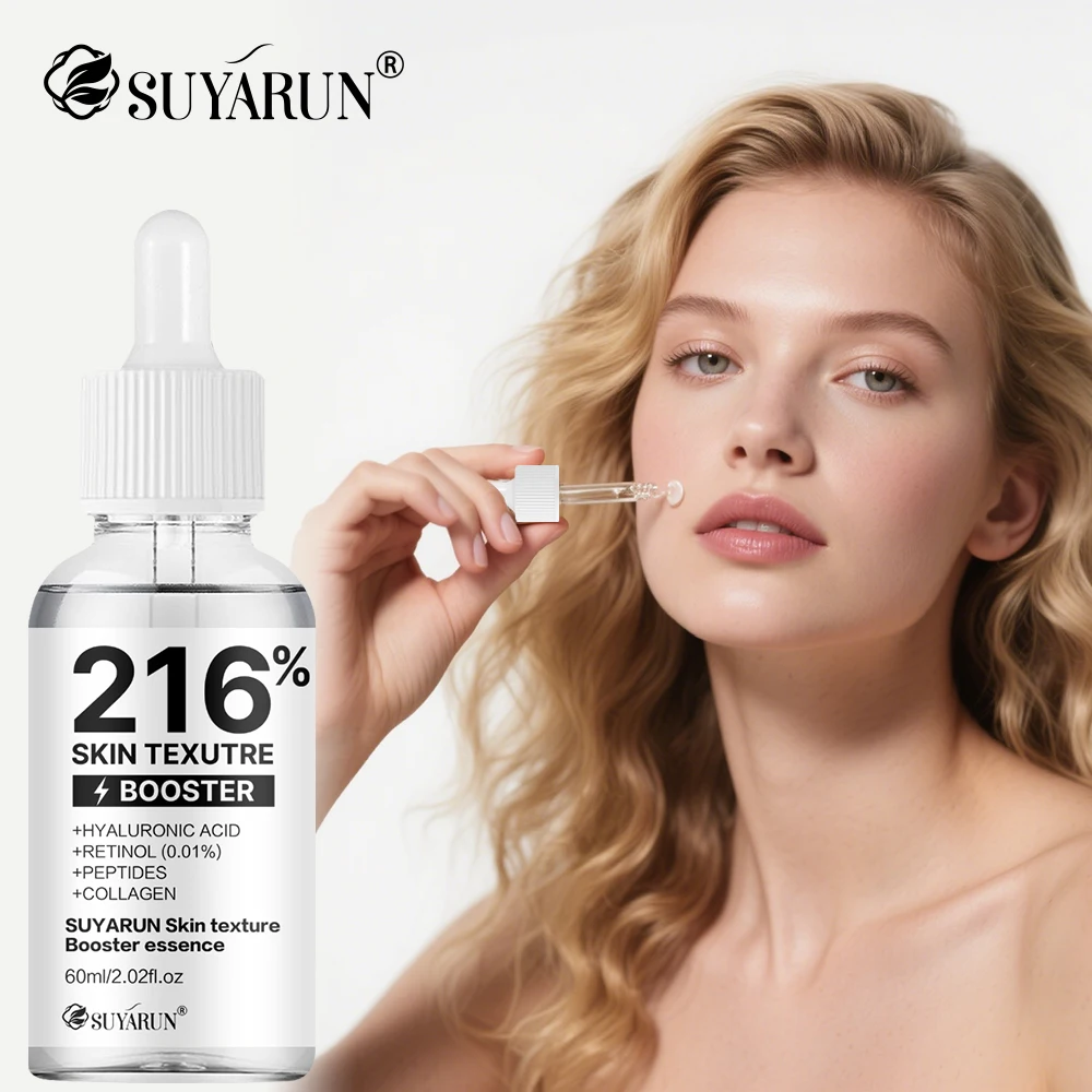 SUYARUN 216% Skin Texture Serum - Hyaluronic Acid + Niacinamide (Vit B3) Anti-Aging Face Treatment | Hydration & Firmness Boost.