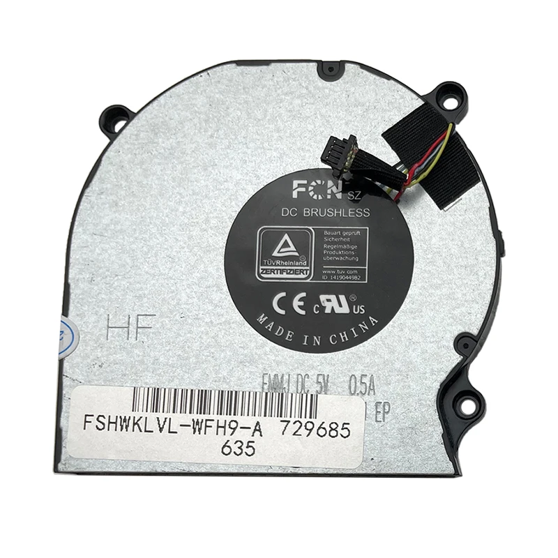 Laptop Cpu Fan For HuaWei WRTD-WFE9 WRTD-WFE9Q WRTD-WDE9Q KLVL-WFH9 KLVL-WDH9 KLVL-WFE9 KLVD-WFH9 KLVD-WDH9 KLVD-WDH9Q KLVD-WFE9