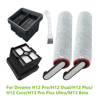 Main Roller Brushes HEPA Filters For Dreame H12 Pro/H12 Dual/H12 Plus/H12 Core/H13 Pro Plus Ultra/M13 Beta Vacuum Cleaner Parts