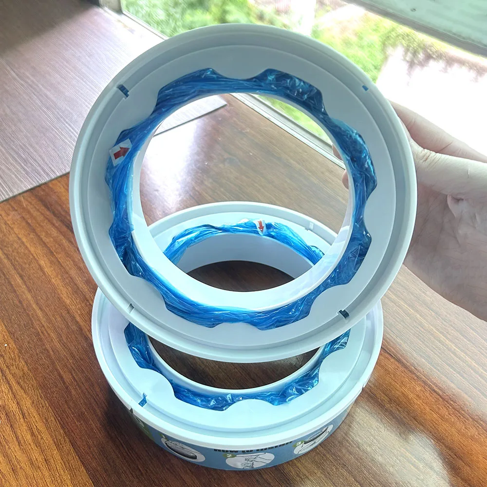 

Новые белые мешки для смены подгузников Bady для ведра Genie, сменный мешок для мусора