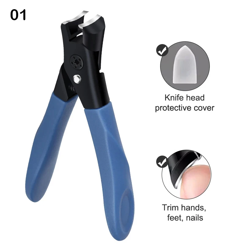 Professional Toenail Scissors Set - Extra Large Opening, Easy to Trimmer, High Quality, Ergonomic, Easy to Grip, Waterproof, Sup