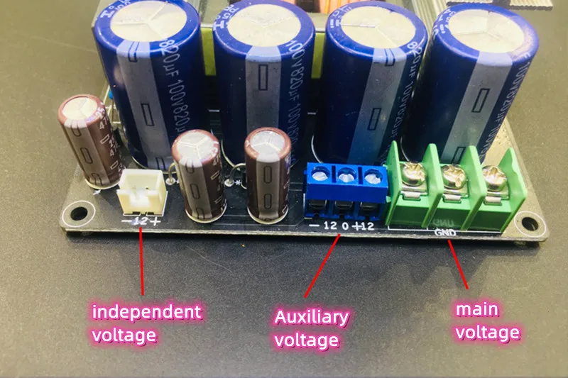 1500W Soft Start LLC Switch Amplifier Audio Power Supply Board AC220V Input Output Voltage Dual 45V 50V 60V 70V 80V