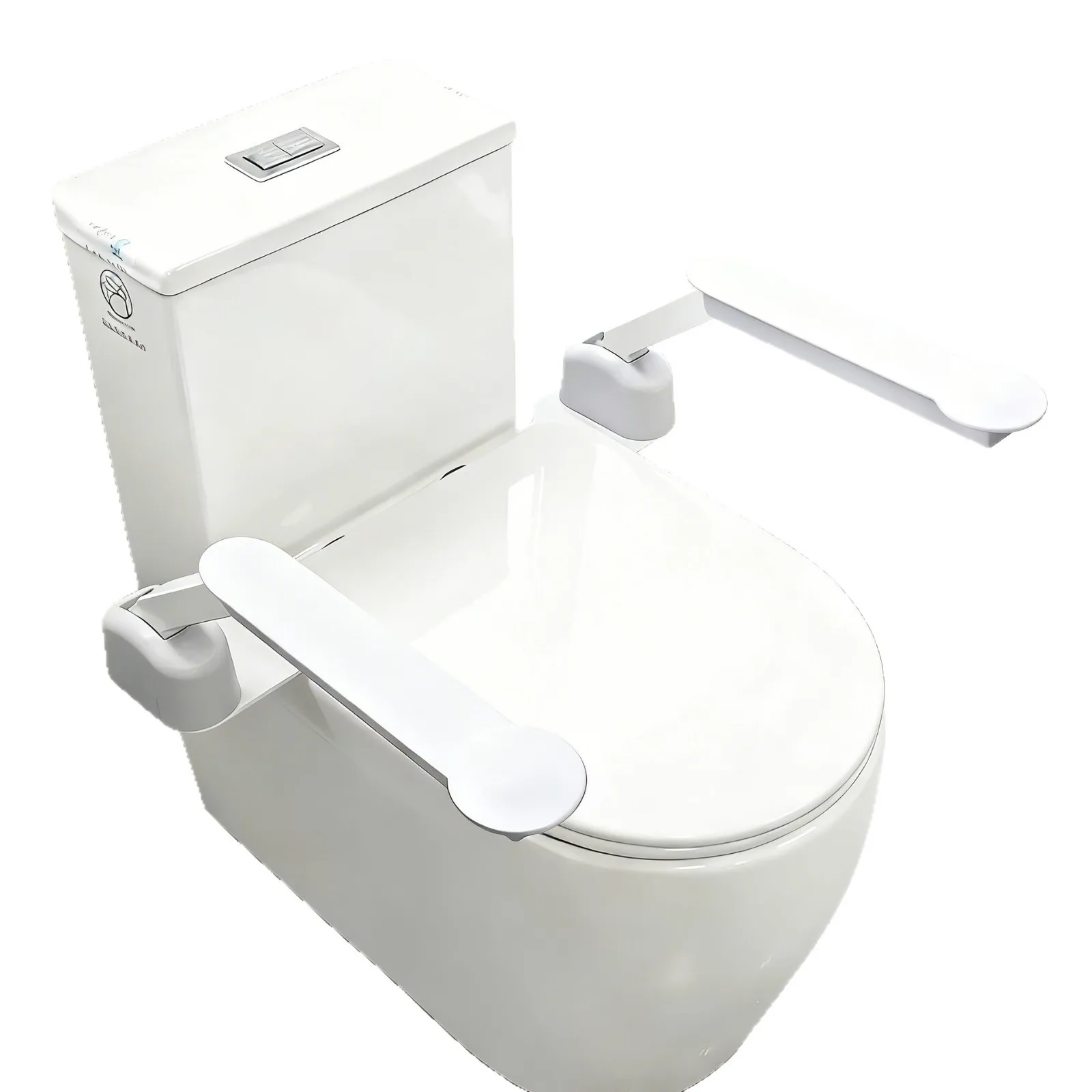 Foldable Standing Aid for Seniors, Toilet Grab Bar and Standing Aid, No Drilling Required, Heavy-Duty