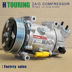 For Peugeot Ac Compressor Peugeot 207 307 308 508 PARTNER C3 C4 C5 DS3 9659875780 6453QJ 6453QK 6453WK 6453WL 6453ZZ 9822826880
