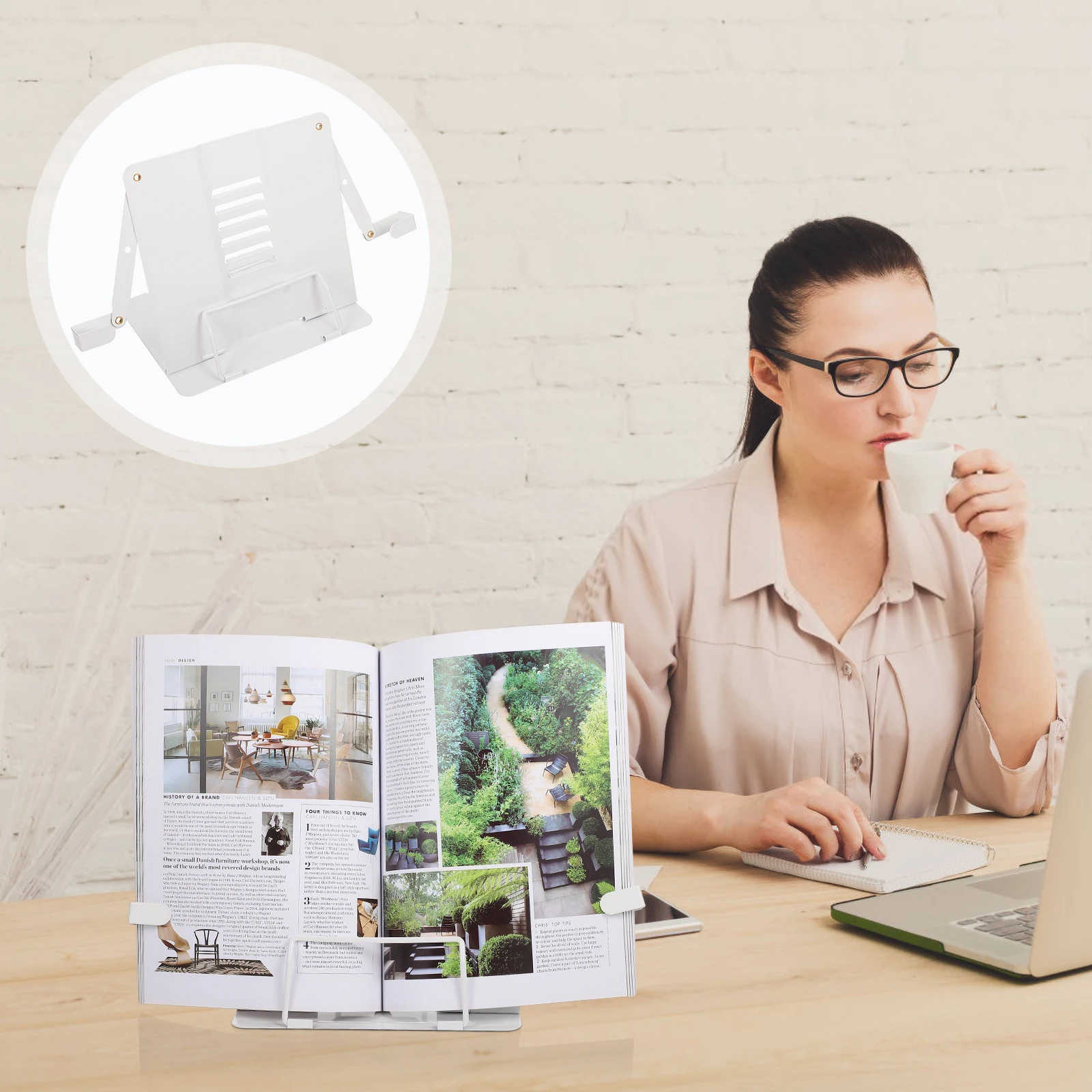 

Creative Metal Music Stand Iron Bookshelf Simple Desktop Reading Holder for Kids Home Office Library Book Stand Storage Rack