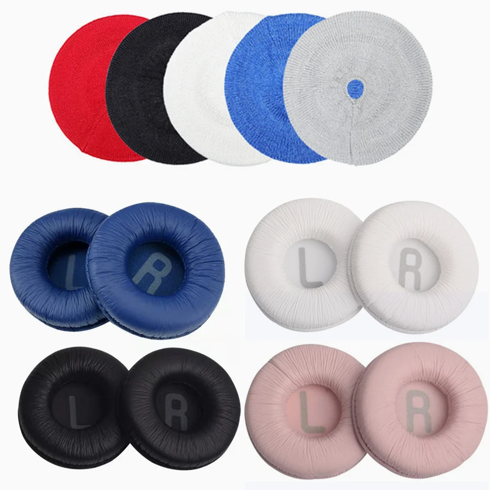 

1 Pair 70mm EarPads Replacement Knitting Ear Pads Pillow Cushion Cover For JBL Tune600 T450BT T500BT JR300BT Headphone Headset