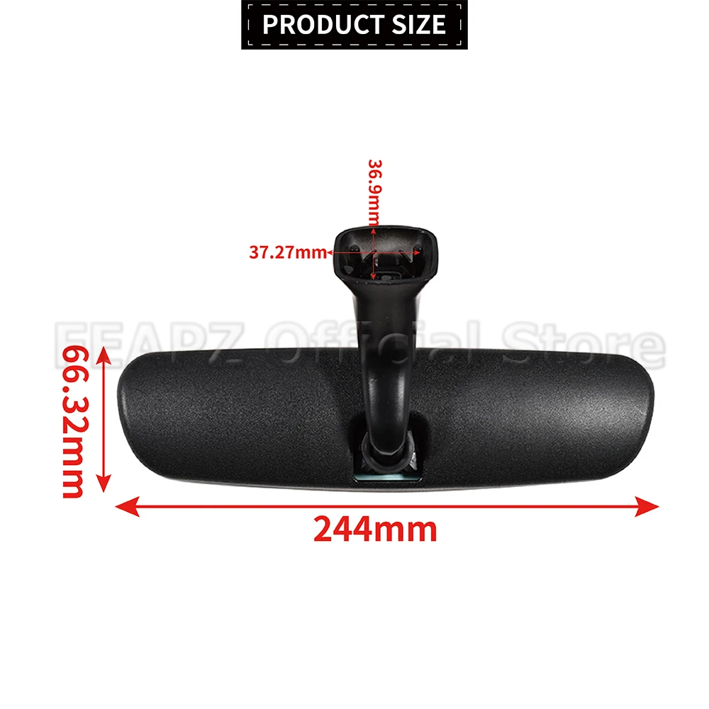 Interior Rear View Mirror 735585204 For Citroen Relay Fiat Ducato Peugeot Boxer 2006-2023 Easy Installation car accessories