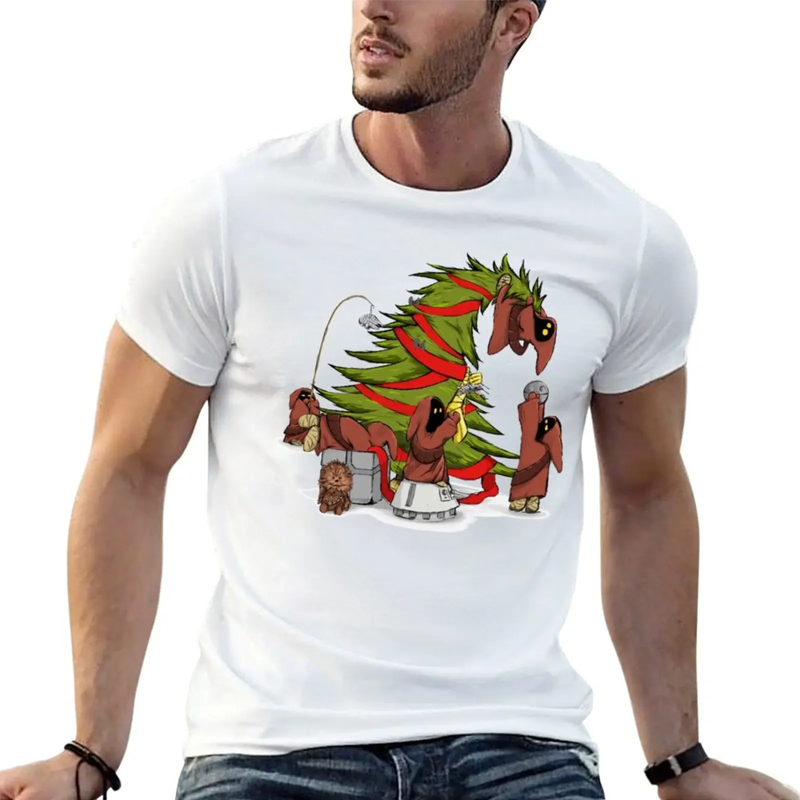 

Utini Christmas T-Shirt cotton graphic tees anime shirt mens clothes