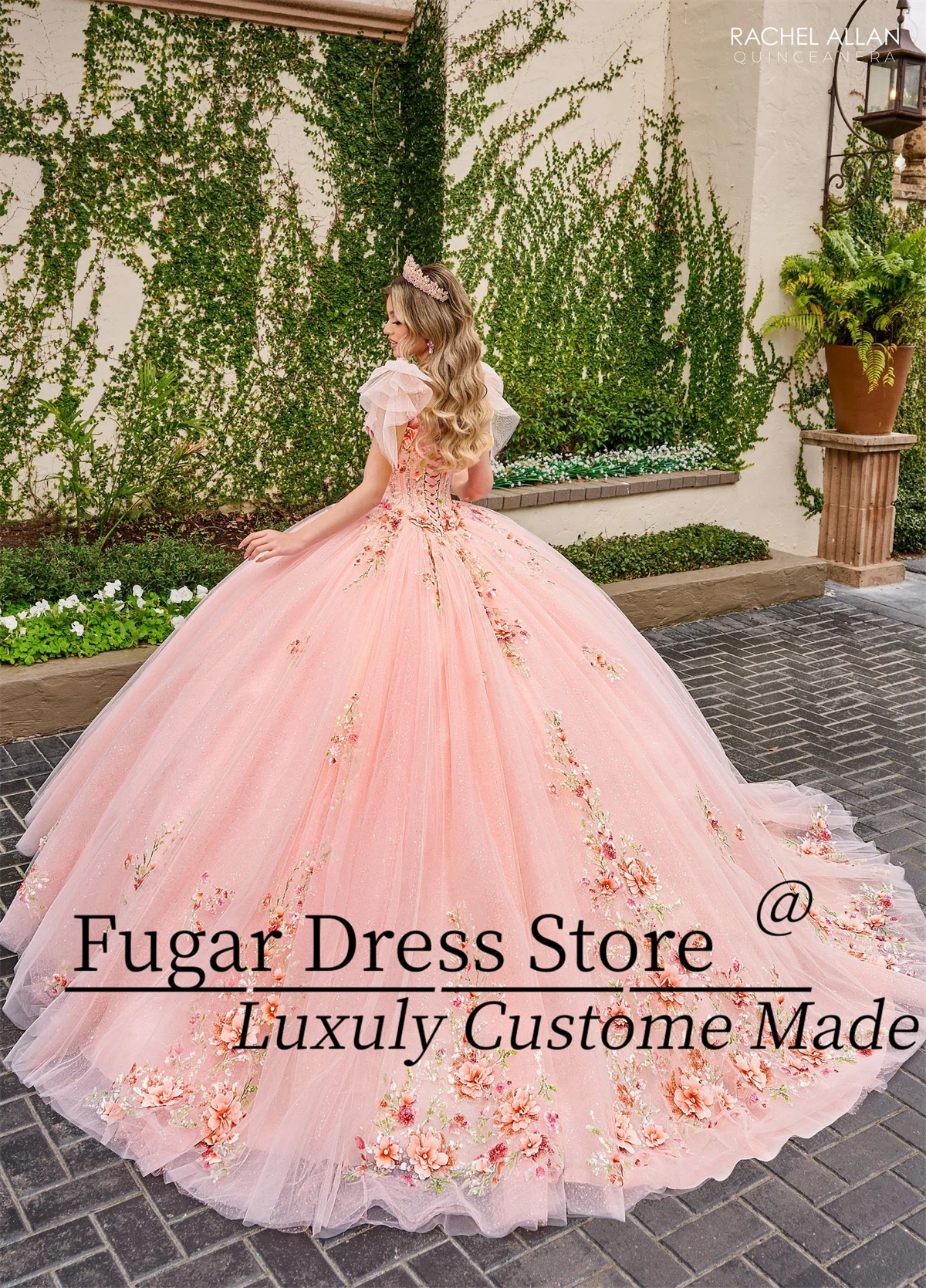 Eleganckie czarne sukienki na wiele Quinceanera naklejka kwiatowa z długimi rękawami, obcisły gorset bez rękawów odpinana muszka Vestidos para niñas