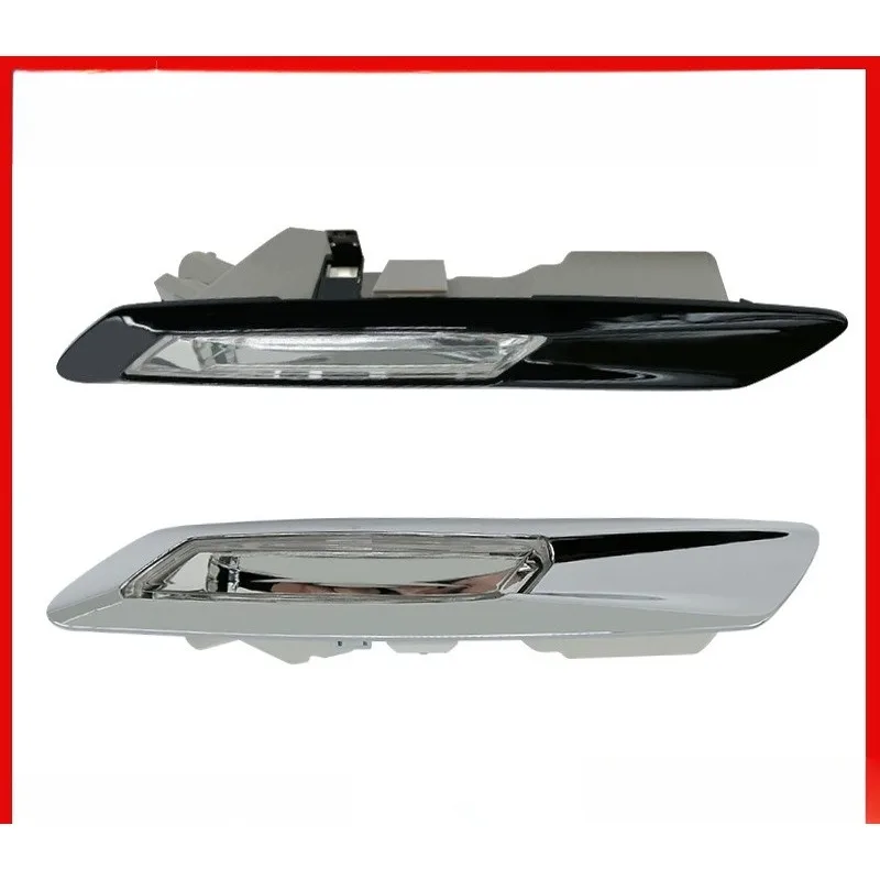 

Front Side Marker Light Fender Turn Signal Lamp Car Light Bright Black Fender for BMW 5 Series F10 F11 2011-2015 63137154167