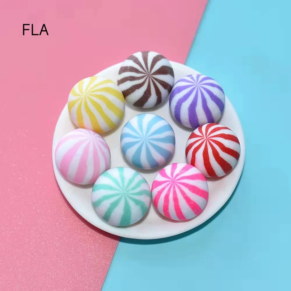 10 Stück Simulationscreme, künstliche Süßigkeitenperlen, Wassermelonen-Zucker, DIY-Dekor, Handyhülle, Dekorationszubehör, Tiara, ca. 10 mm x 10 mm – Detail 10