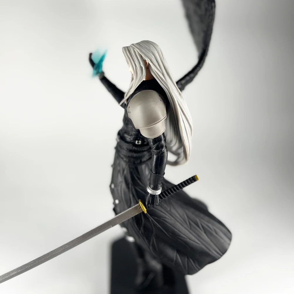 جديد ولادة جديدة Sephiroth أنيمي الشكل واحد مجنح الملاك عمل نموذج لجسم جمع اللعب