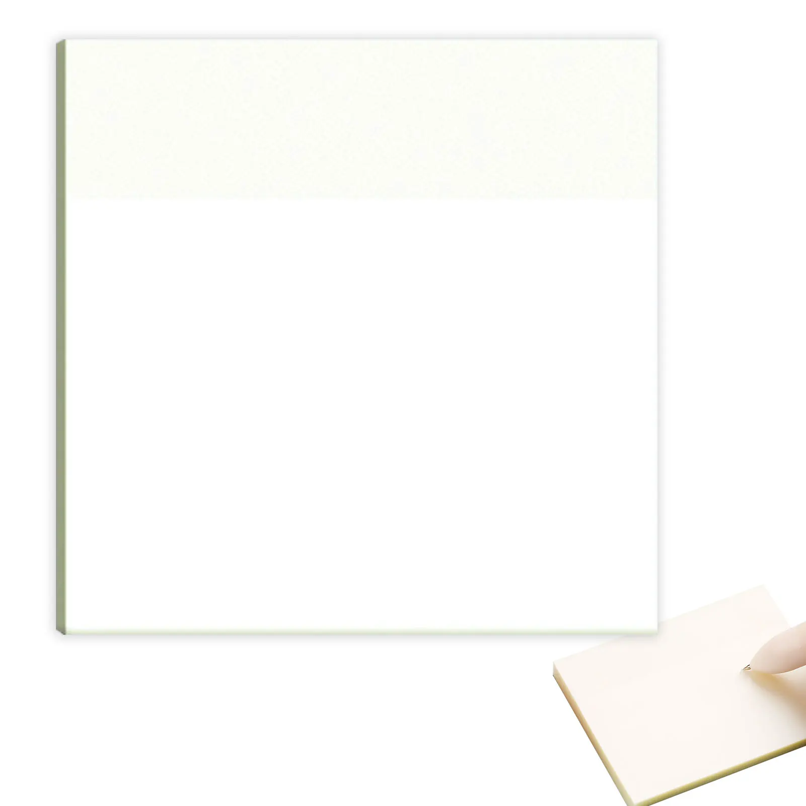 Clear Sticky Notes 50 Sheets Waterproof Sticky Note Papers Waterproof Translucent Sticky Note Pads Book Markers Stickers