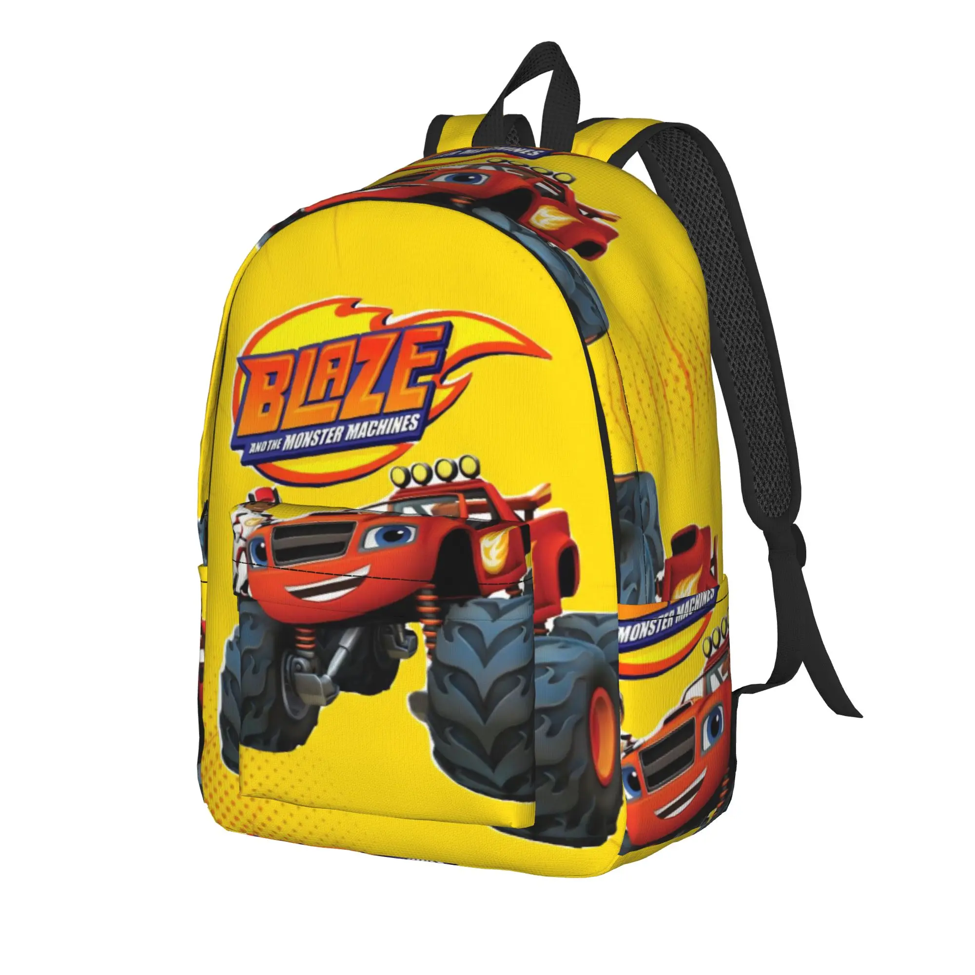 Blaze and the Monster Machines Casual Backpack Sports High School Work  Daypack for Men Women College Shoulder Bag