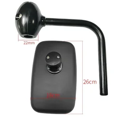 Excavator Mirror Reversing Rearview Mirror Excavator Accessories