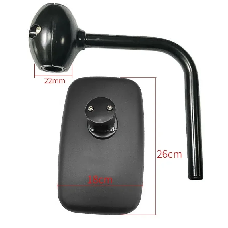 Excavator Mirror Reversing Rearview Mirror Excavator Accessories