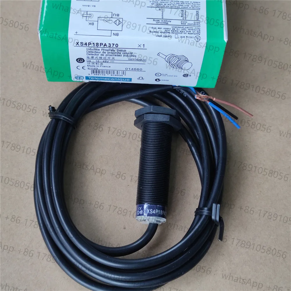

XS4P30NA370 XS4P30PA370 XS4P18NA370 XS4P18PA370 Датчик приближения Schneider, новый, высокое качество