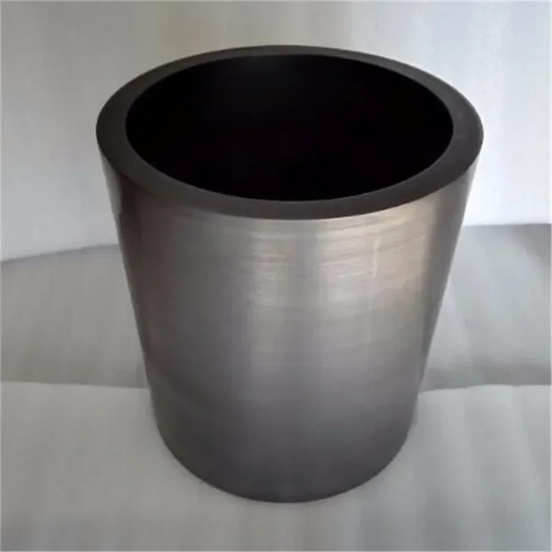 1pc Smelting crucible cylindrical smelting crucible slender crucible for precious metal smelting analysis