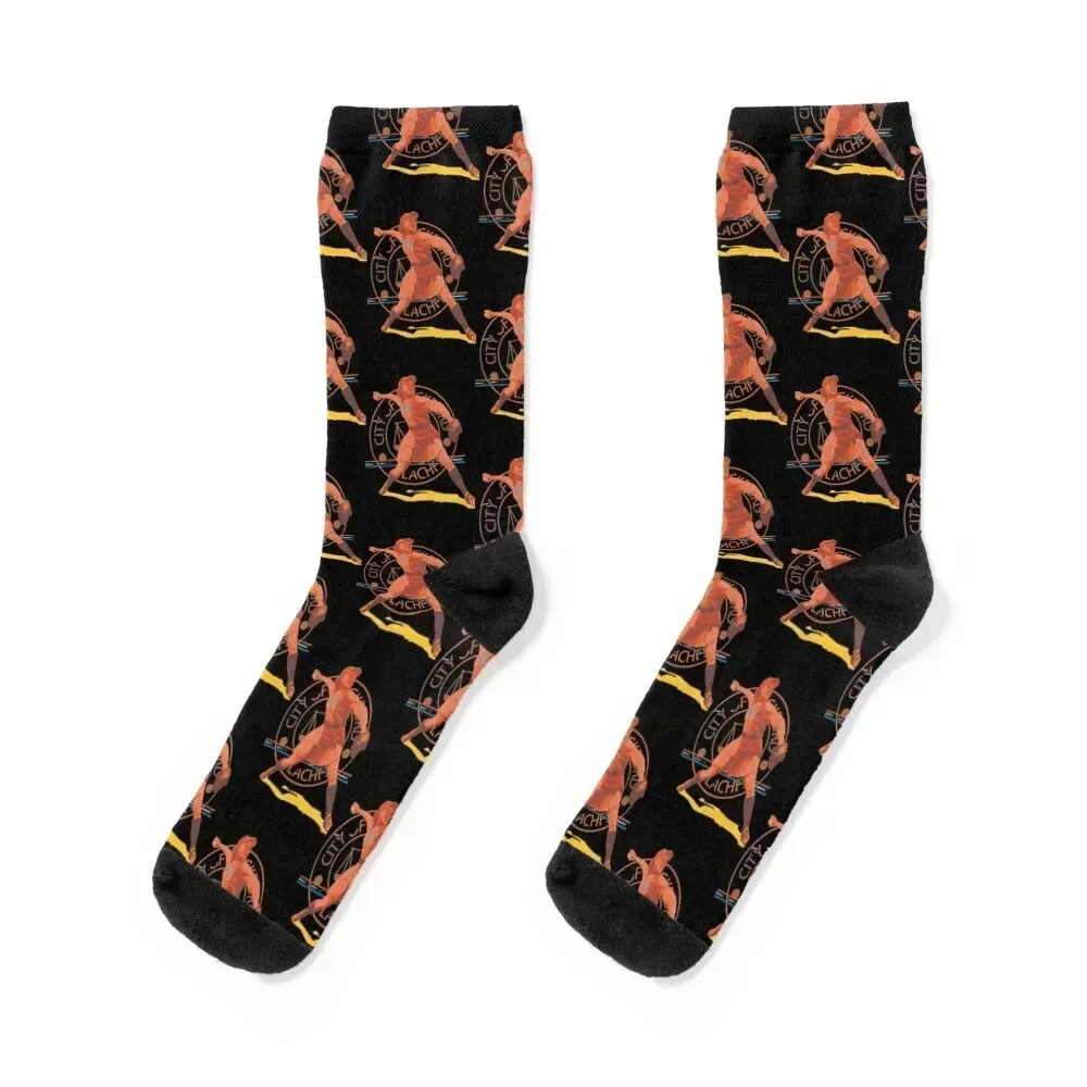 

A League Of Their Own Socks Rugby with print Non-slip Socks For Men Women's