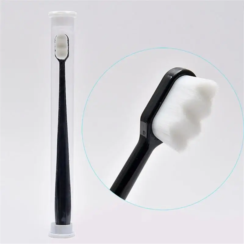 Ultra-fine Soft Toothbrush Million Nano Bristle Adult Tooth Brush Teeth Deep Cleaning Portable Travel Oral Care