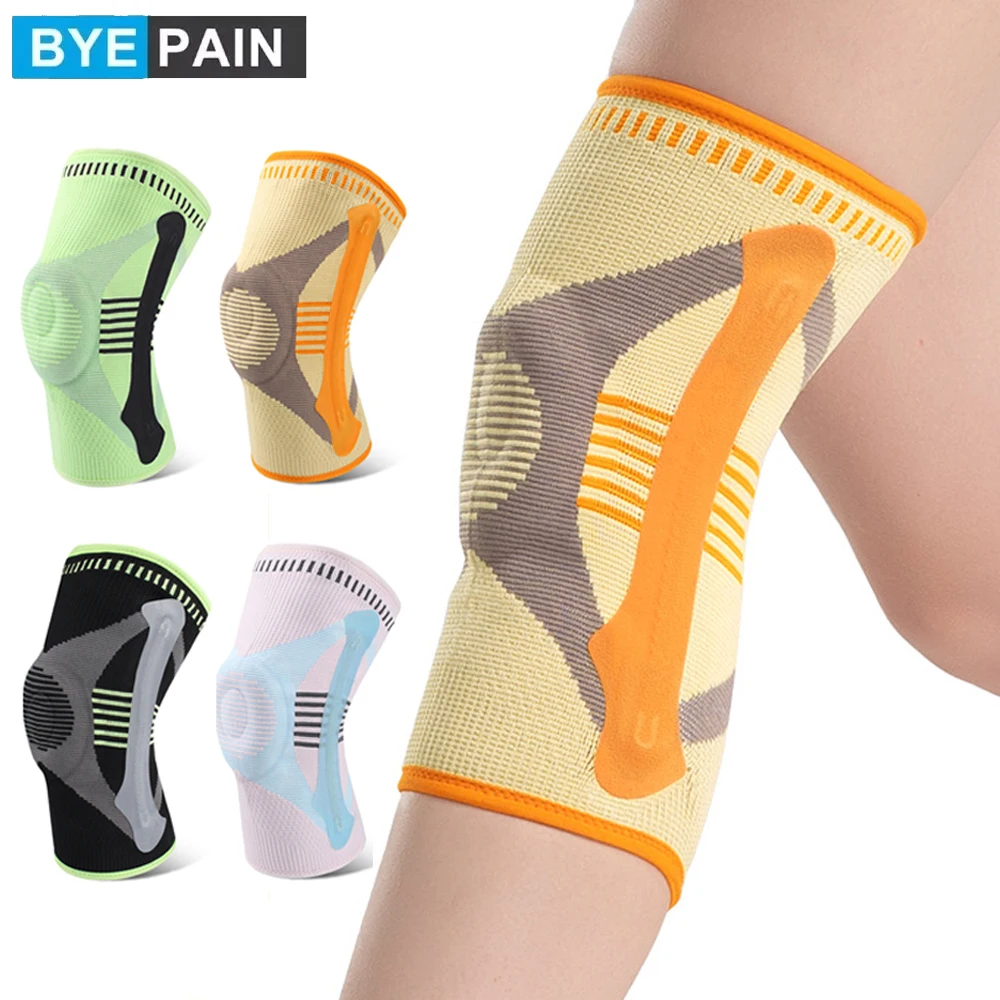 

1PCS Professional Knee Brace for Women Men - Knee Compression Sleeve with Patella Gel Pad & Side Stabilizers