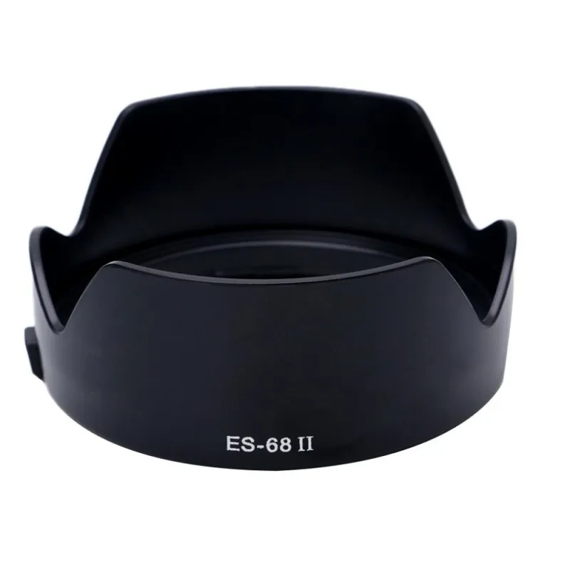 ES68II ES-68II Camera Flower shape Lens Hood for Canon EOS EF 50mm f/1.8 STM 49mm lens protector