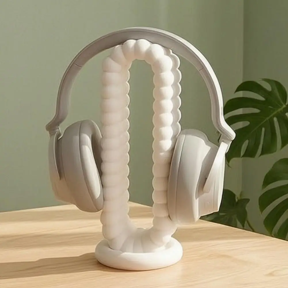 Headphone Holder for Desk 3d Printed Headphone Stand Minimalist Gaming Headset Holder Unique Desk Accessory for Home for Office