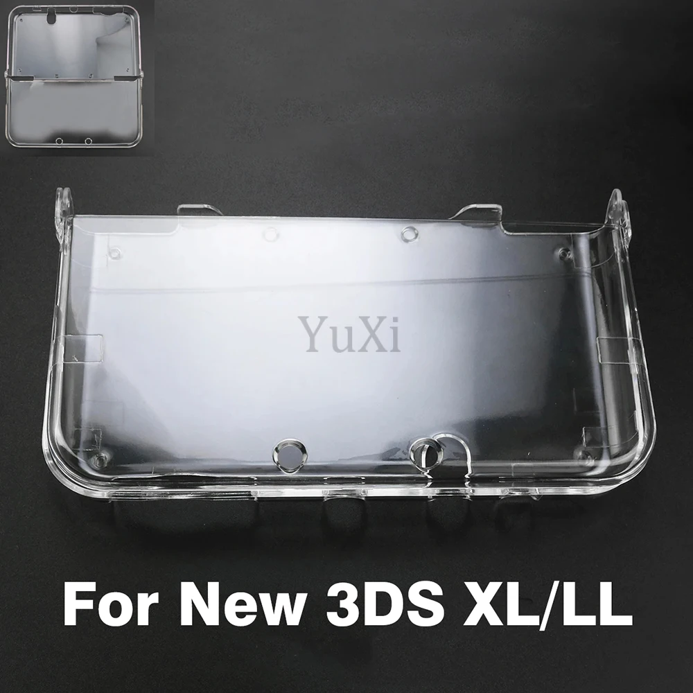 Klar Kristall Schutzhülle Für Nintend NDS Lite NDSi XL LL Kunststoff Hard Shell Haut Fall Abdeckung Für 2DS Neue 3DS XL LL GBA SP