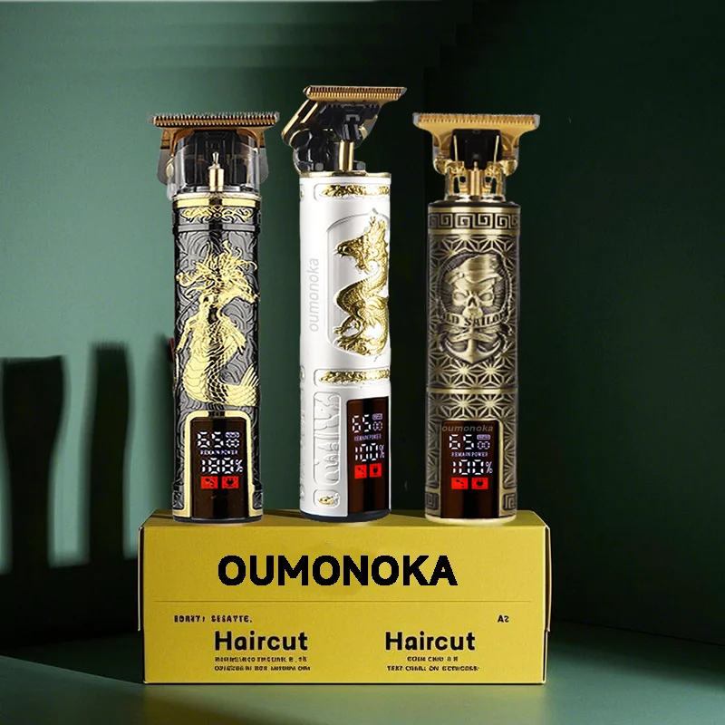 Тяжелый металл, машинка для стрижки волос для мужчин, парикмахерская, триммер для мужчин, косилка, мужская электробритва, триммер для стрижки бороды