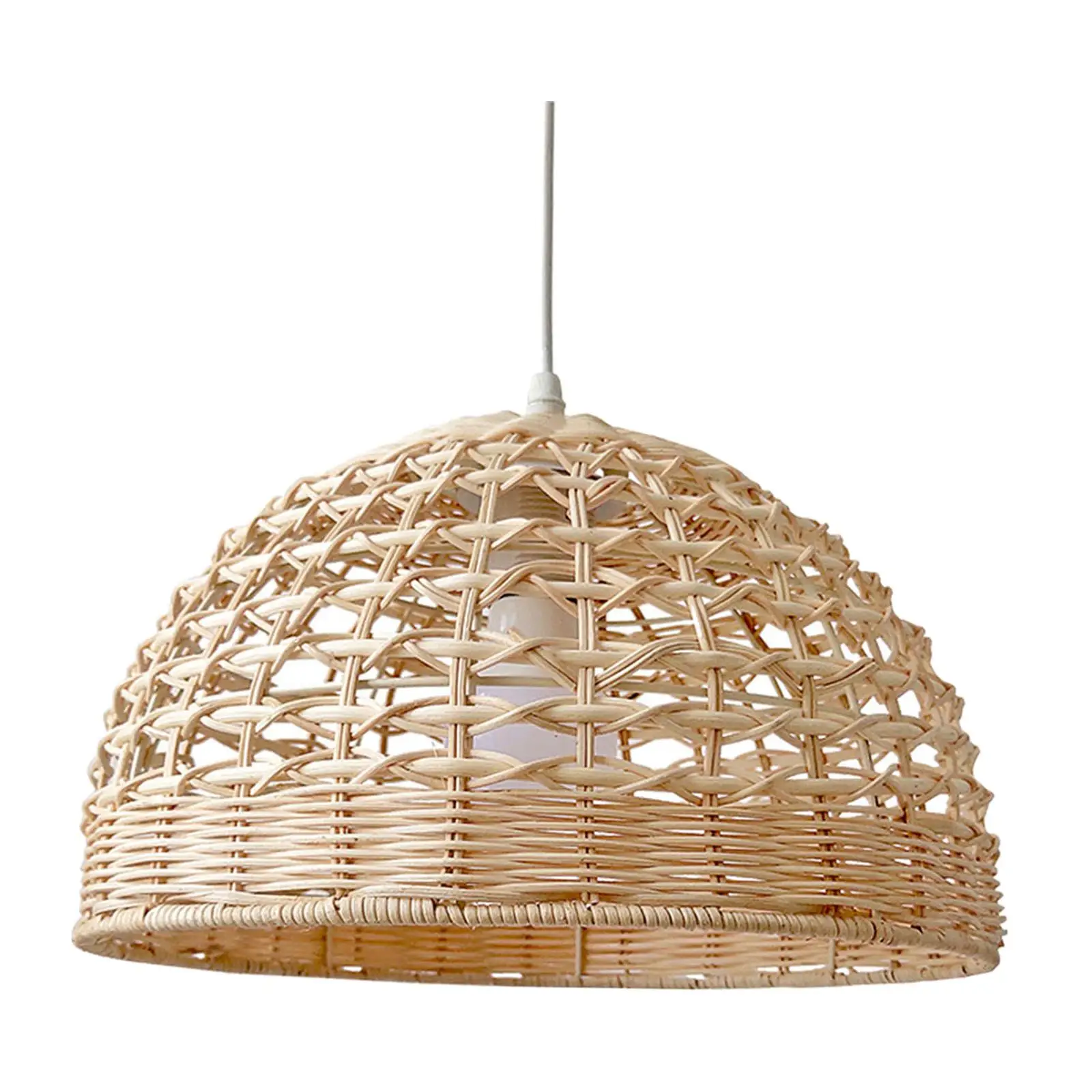 Rattan Lampshade Rattan Chandelier Lampshade Wicker Pendant Light Cover for Hotel Chandelier Lampshade pendant light fixtures