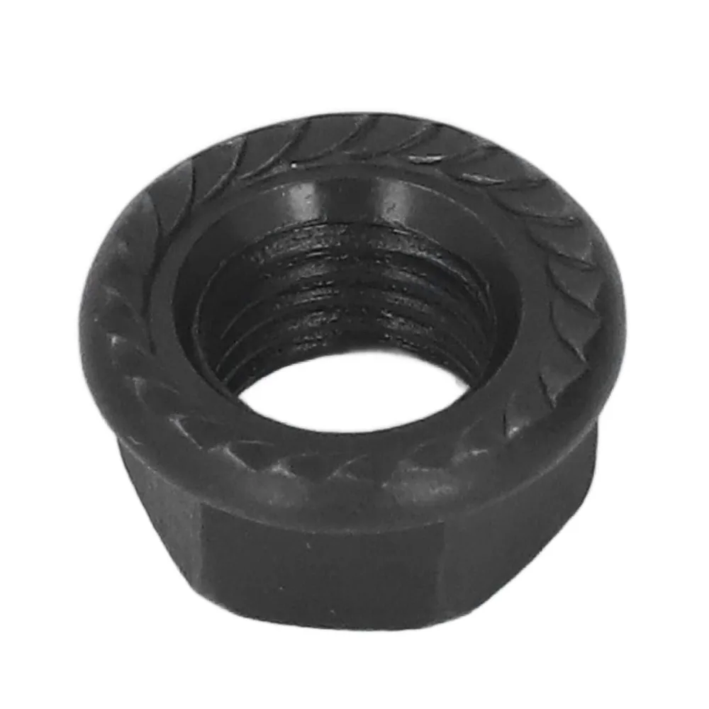 10PCS Flange Hex Hex Flange Nuts Heat Treated Serrated Flange Serrated Hex Nuts Carbon Steel Nuts Generator