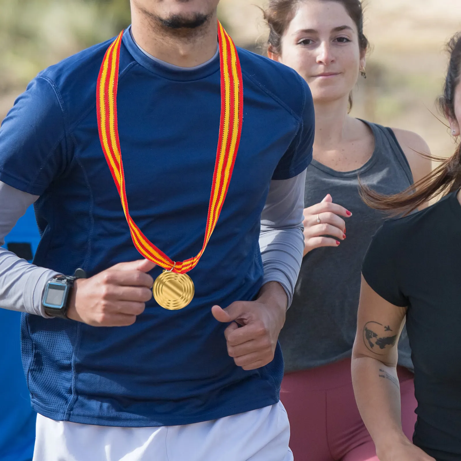 

20 шт. многофункциональных лент для спортивных медалей, наградных лент для соревнований, спортивных мероприятий, вечеринок, для подвешивания медалей