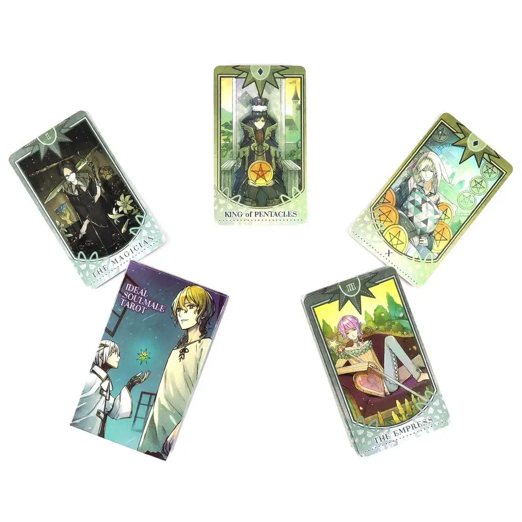 

Ideal Soulmate Tarot Cards Deck Cards Deck Board Games Playing Cards Games Fate Divination Tarot 78 Cards