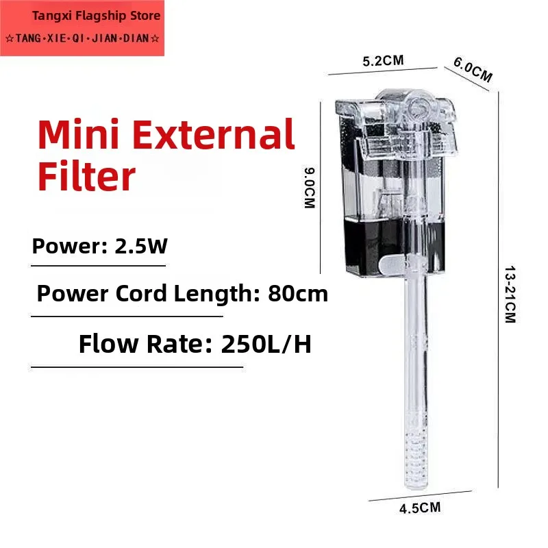 

Hanging Aquarium Filter Silent USB Interface Waterfall Sle Pump External Filter Water Pump for Fi Tank Pet Equipment