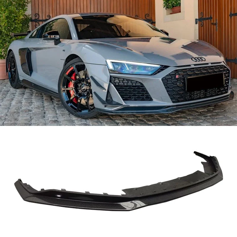 

Высококачественный сухой карбоновый передний бампер для Audi R8 V10 GT Performance 2023 + идеальная посадка