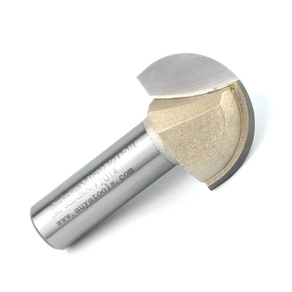 Imagem -03 - Arden-core Box Carbide Bit Fundo Redondo Fresa de Sulco Nariz de Bola de Raio Carpintaria Router Bit Semi-circular Cnc Bit