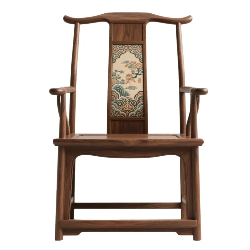

New Chinese chair black walnut master chair tea chair