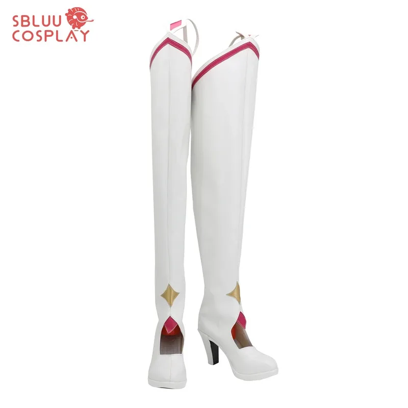 

qq28LQSBluuCosplay Sword Art Online Yuuki Asuna Обувь для косплея Сапоги