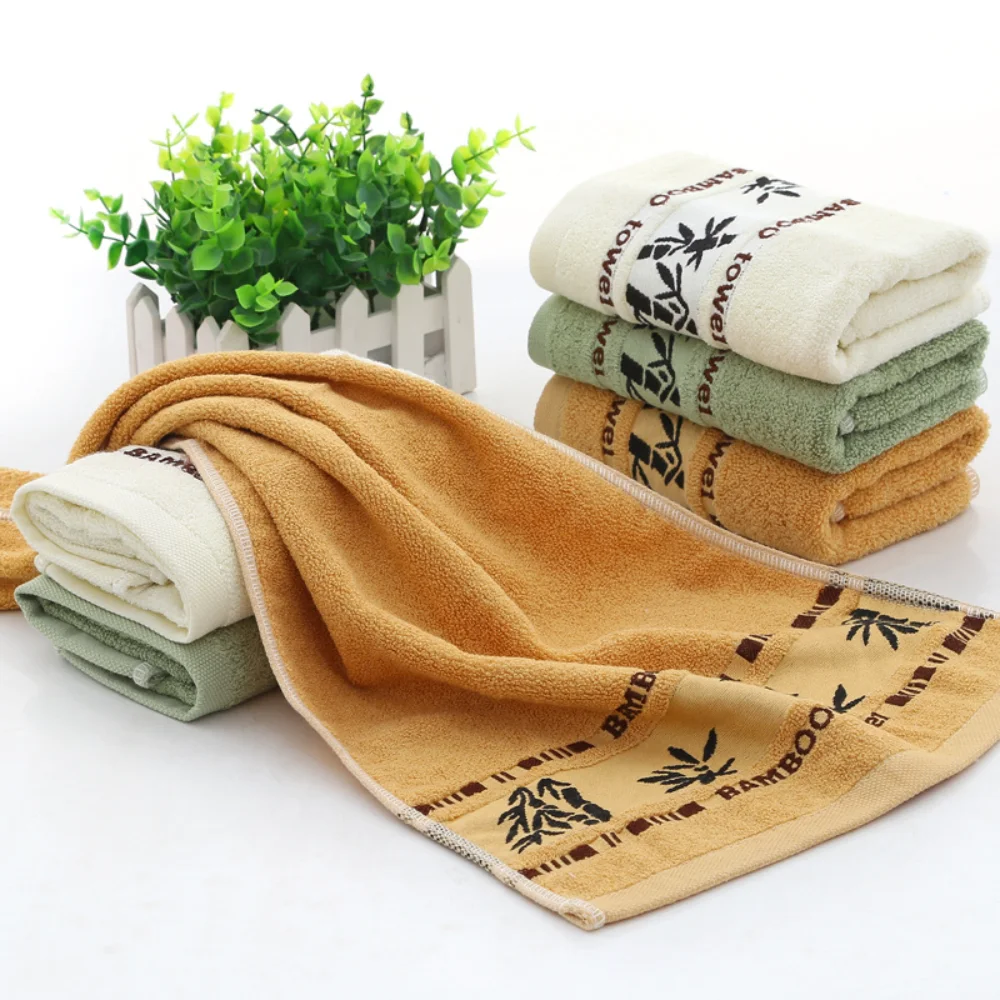 Fiber Bathroom Towels Sets 34x75cm Household Hand Face Bath Towel Sets Washcloths Toallas De BañO 타월